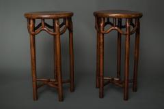 Pair of 19th Century Chinese Elmwood Stands - 1552144