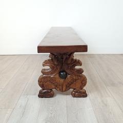 Pair of 19th Century Continental Benches - 2812425