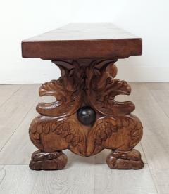 Pair of 19th Century Continental Benches - 2812426