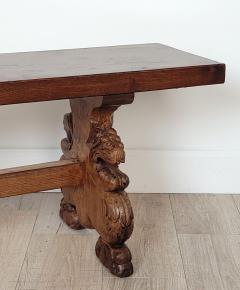 Pair of 19th Century Continental Benches - 2812428