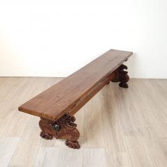 Pair of 19th Century Continental Benches - 2812431