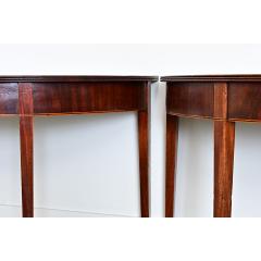Pair of 19th Century English Mahogany Console Tables - 4759123