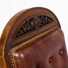 Pair of 19th Century English Oak Armchairs - 3611595