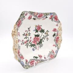 Pair of 19th Century English Spode New Fayence Vegetable Dishes with Covers - 2537683