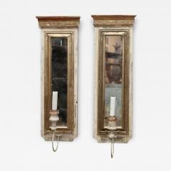 Pair of 19th Century Fragment Sconces - 3601584