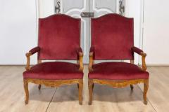 Pair of 19th Century French Arm Chairs - 3964750