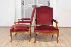 Pair of 19th Century French Arm Chairs - 3964751