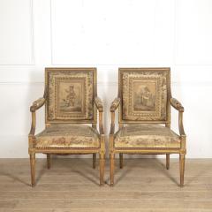 Pair of 19th Century French Armchairs - 3606217
