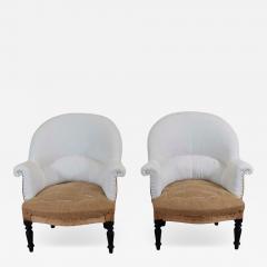 Pair of 19th Century French Chairs Ready to Upholster - 4682013
