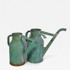 Pair of 19th Century French Copper Water Cans - 4352161