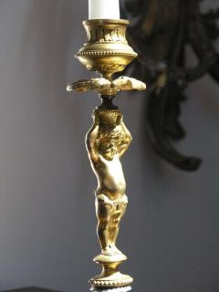 Pair of 19th Century French Gilt Bronze Candelabra - 528846