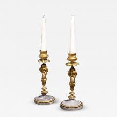 Pair of 19th Century French Gilt Bronze Candelabra - 531842