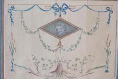 Pair of 19th Century French Hand Painted Wall Panels - 3945883