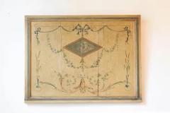 Pair of 19th Century French Hand Painted Wall Panels - 3945886