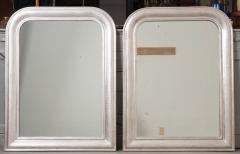 Pair of 19th Century French Louis Philippe Style Silver Gilt Mirrors - 1639597
