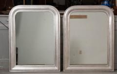 Pair of 19th Century French Louis Philippe Style Silver Gilt Mirrors - 1639598