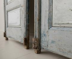 Pair of 19th Century French Louis XV Style Solid Wood Doors In Original Paint - 668782