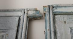 Pair of 19th Century French Louis XV Style Solid Wood Doors In Original Paint - 668787