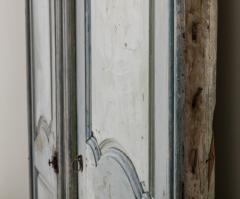 Pair of 19th Century French Louis XV Style Solid Wood Doors In Original Paint - 668789