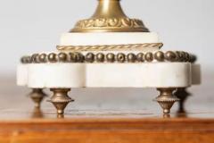 Pair of 19th Century French Neoclassical Marble and Gilt Bronze Candelabras - 4019909
