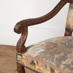 Pair of 19th Century French Walnut Armchairs - 3615371