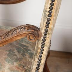 Pair of 19th Century French Walnut Armchairs - 3615388