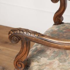 Pair of 19th Century French Walnut Armchairs - 3615389