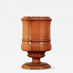 Pair of 19th Century Fruitwood Treen Goblets - 2552834