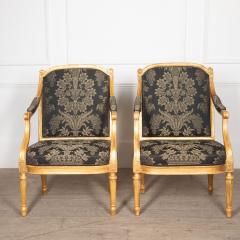 Pair of 19th Century Gilt Armchairs - 3615562