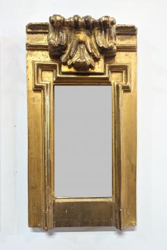 Pair of 19th Century Italian Baroque Giltwood Pier Column Mirrors - 4623239