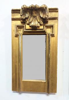 Pair of 19th Century Italian Baroque Giltwood Pier Column Mirrors - 4623240