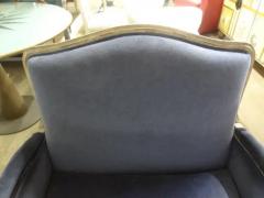 Pair of 19th Century Italian Louis XV XVI Style Painted Marquise - 3669822