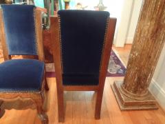 Pair of 19th Century Italian Walnut Childrens Chairs - 4505693