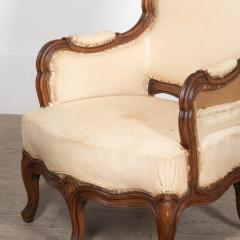 Pair of 19th Century Louis XV Revival Style Armchairs - 3618210