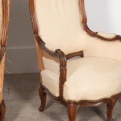 Pair of 19th Century Louis XV Revival Style Armchairs - 3618212