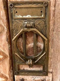 Pair of 19th Century Monumental Folk Art Doorways Mounted as Room Divider - 1272664