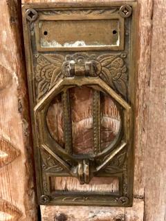 Pair of 19th Century Monumental Folk Art Doorways Mounted as Room Divider - 2938577
