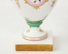 Pair of 19th Century Porcelain Urn Vases - 1136612