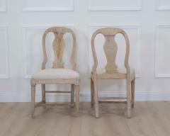 Pair of 19th Century Provincial Gustavian Chairs in Original Paint - 4737320