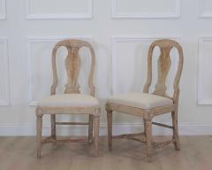 Pair of 19th Century Provincial Gustavian Chairs in Original Paint - 4737321