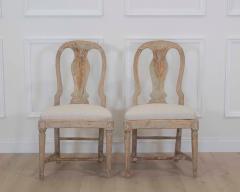 Pair of 19th Century Provincial Gustavian Chairs in Original Paint - 4737333