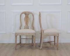 Pair of 19th Century Provincial Gustavian Chairs in Original Paint - 4737367