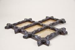Pair of 19th Century Rustic Black Forest Photo Frames Handcarved AT ca 1880 - 4224354