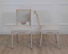 Pair of 19th Century Stockholm Gustavian Chairs - 4737227