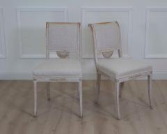 Pair of 19th Century Stockholm Gustavian Chairs - 4737228