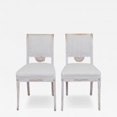 Pair of 19th Century Stockholm Gustavian Chairs - 4738852