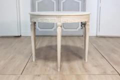 Pair of 19th Century Swedish Demi Lune Consoles - 3962977