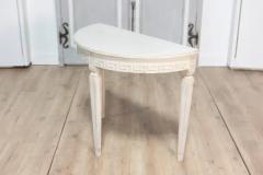 Pair of 19th Century Swedish Demi Lune Consoles - 3962996