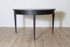 Pair of 19th Century Swedish Demi Lunes Circa 1800 - 3963220