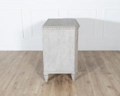 Pair of 19th Century Swedish Gustavian Painted Chests of Drawers - 4282436